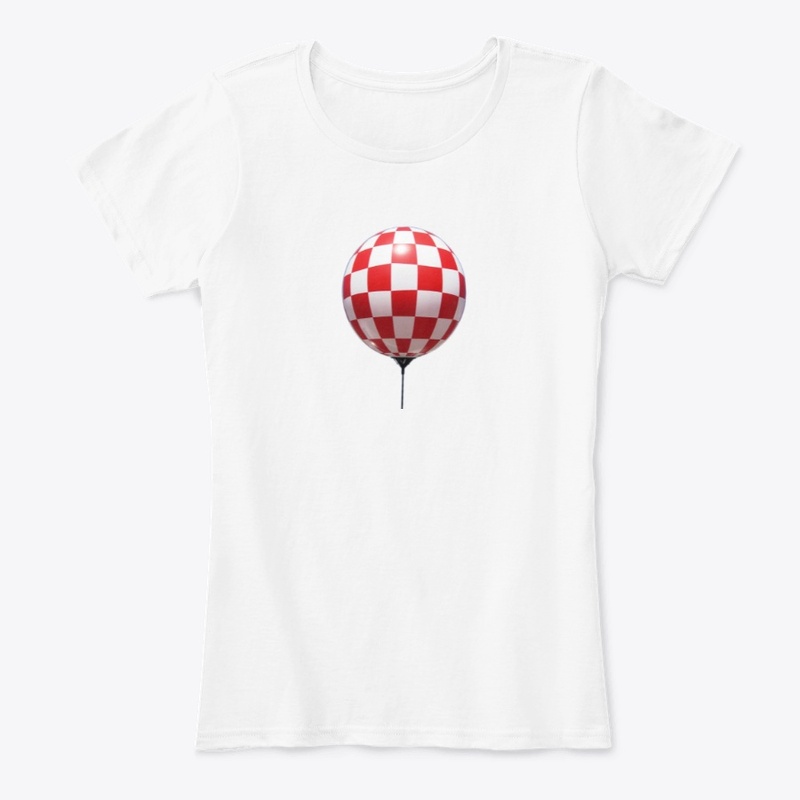 Red Checked Balloon