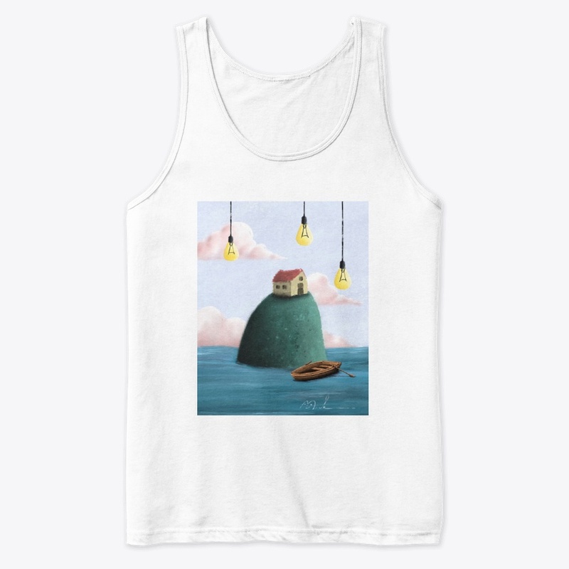 Vacation house art print