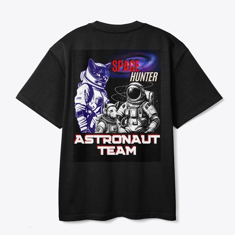 Space Hunter Astronaut Team T-shirt 