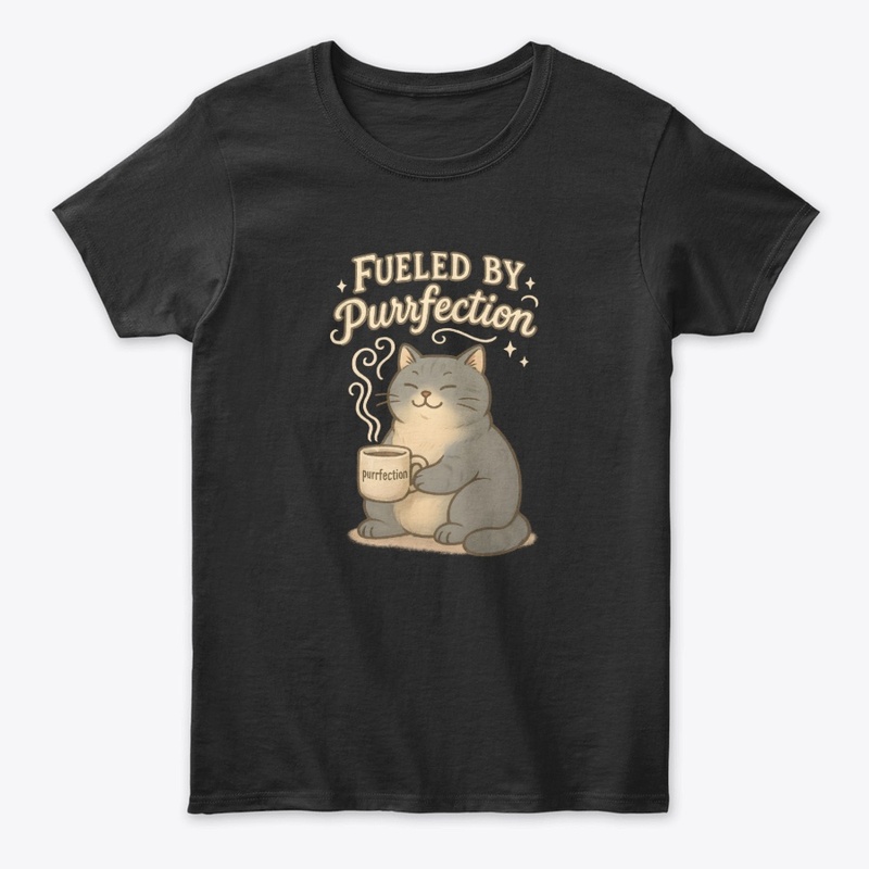 Russian Blue Cat - Fueled by Purrfection