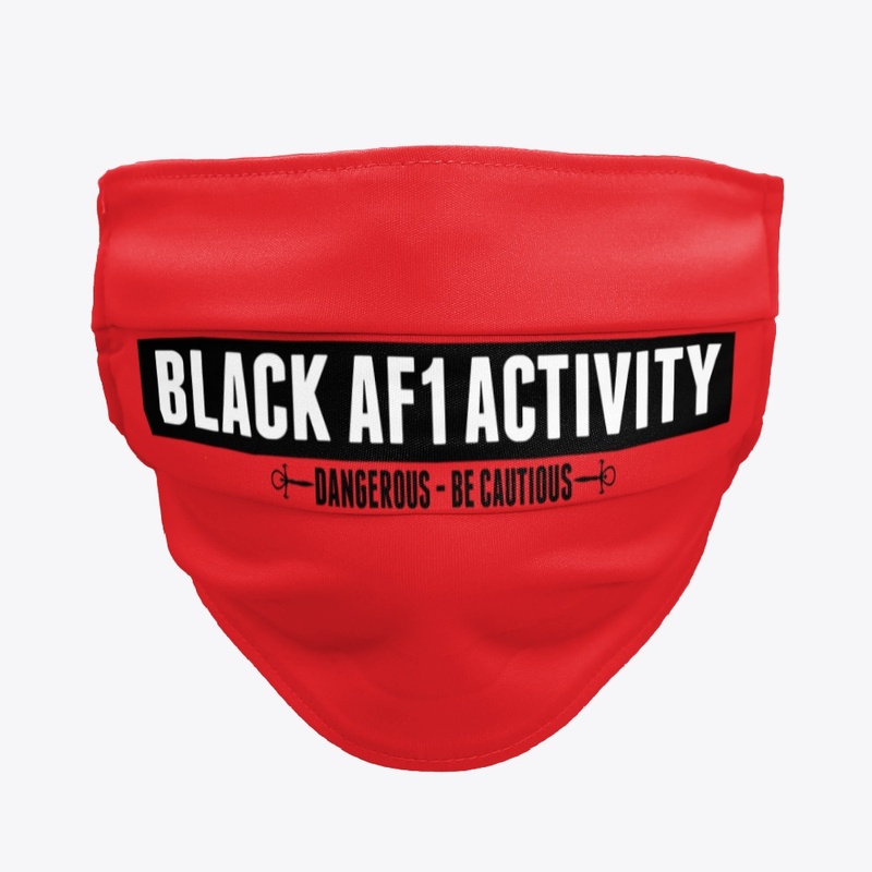 Black Air Force Activity Mask.