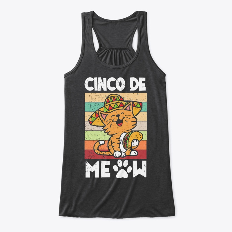 Vintage Cinco de Meow Mexico