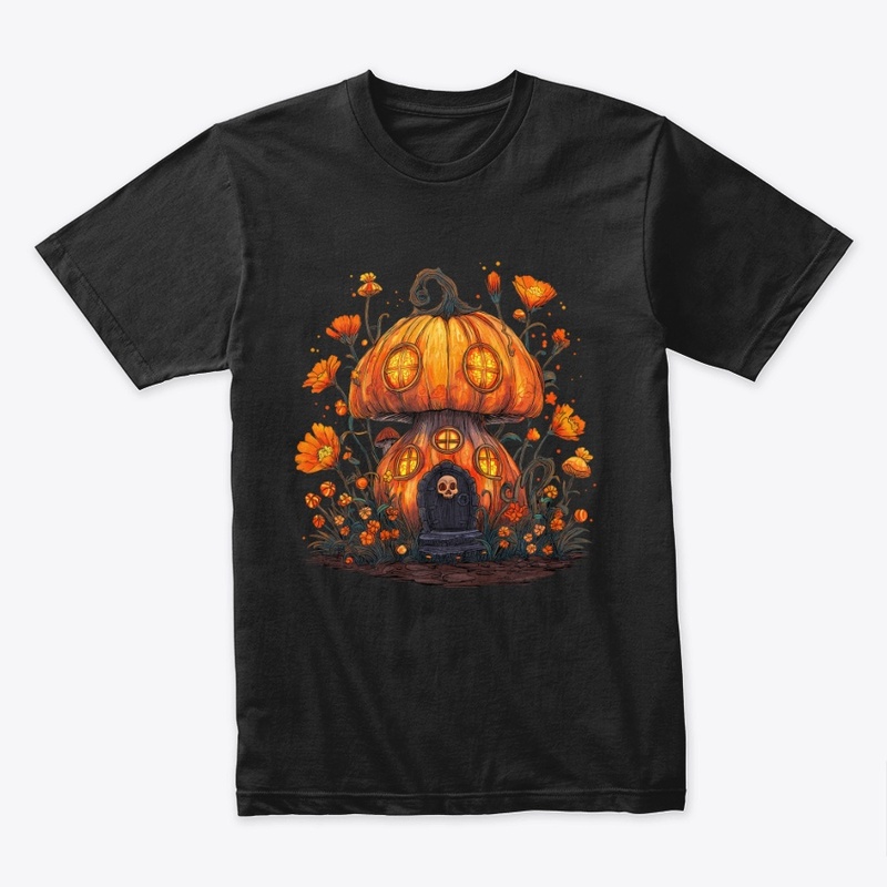Pumpkin Mushroom House