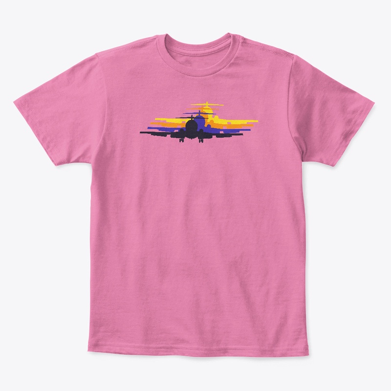 Classic Jet-Age Silhouette Airliner Tee