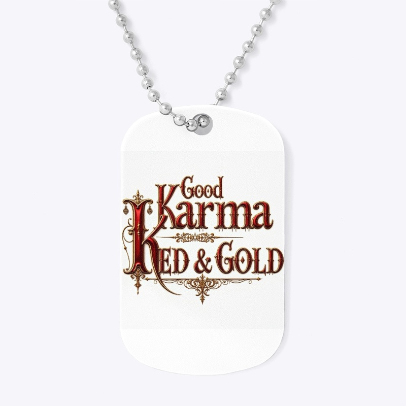 Good Karma wears Red and Gold