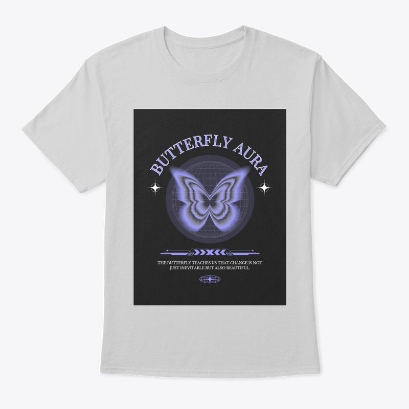 BUTTERFLY AURA t-shirt design 