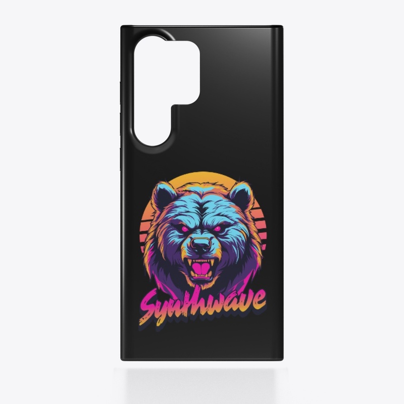 Synthwave Bear