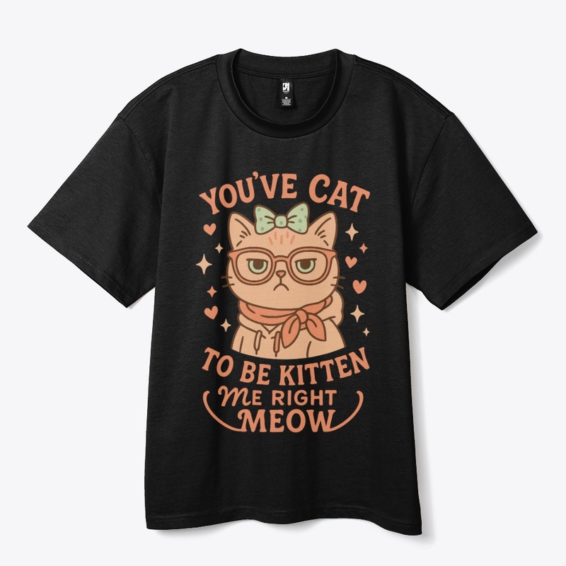 Cute Nerdy Bow-Tie Kitty