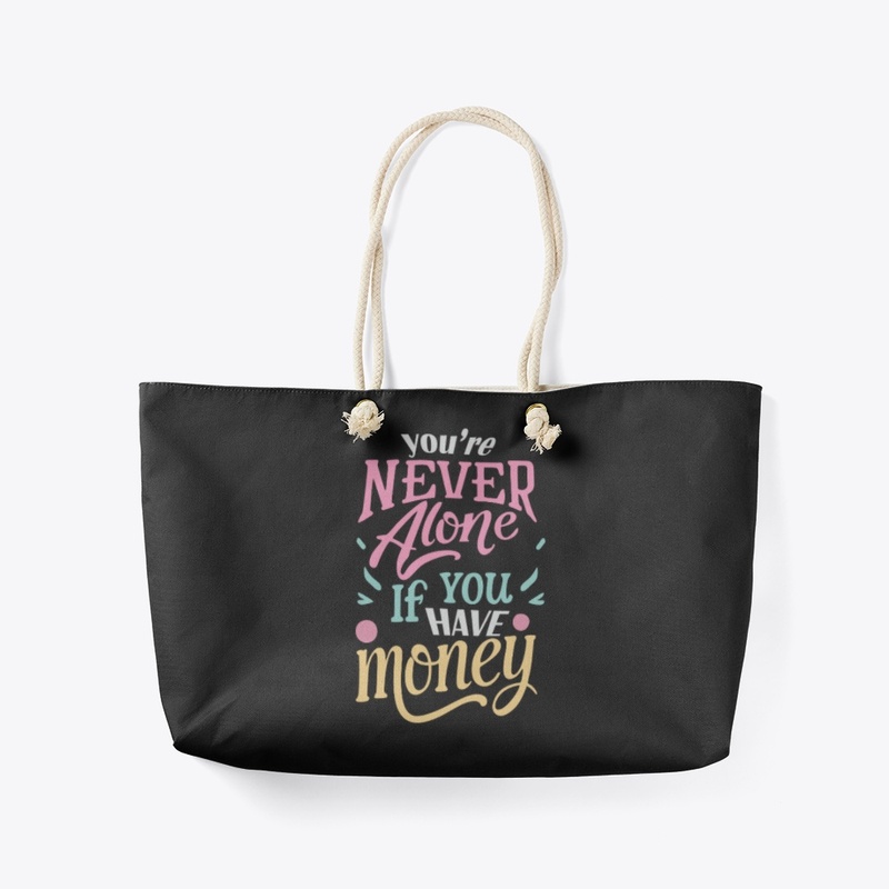 NEVER ALONE T SHIRT 