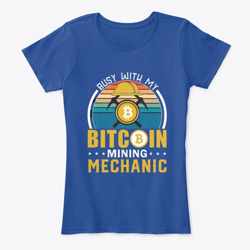 Busy With Bitcoin Mining Mechanic