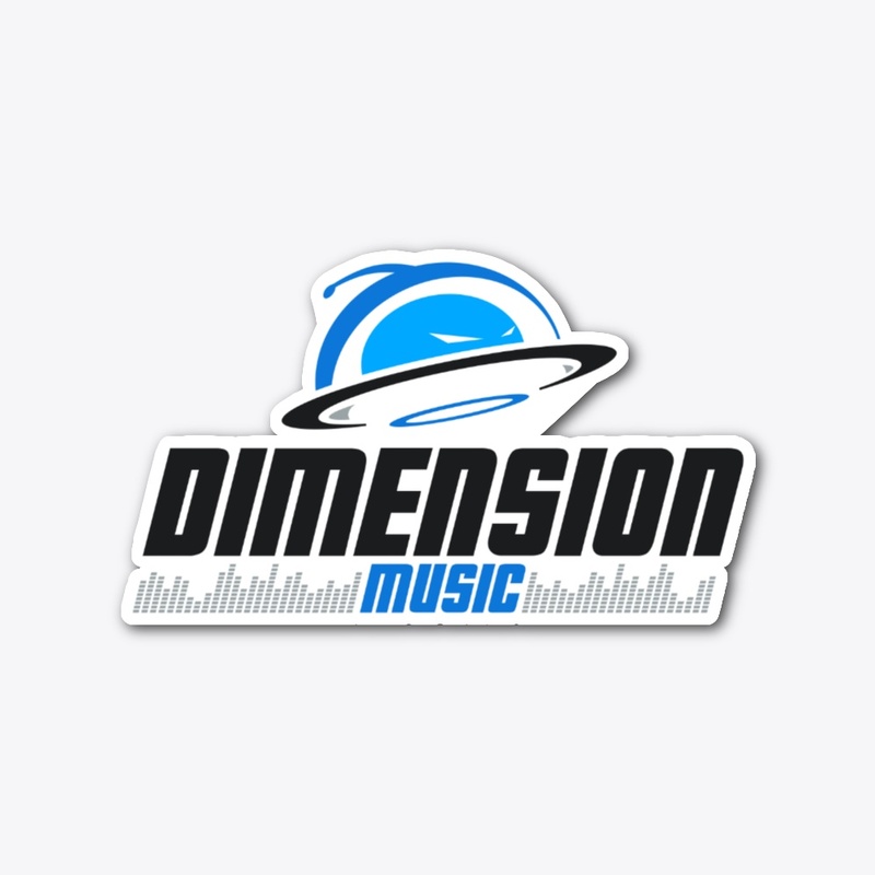 Die Cut Sticker - Dimension Music