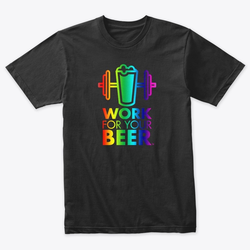 Pride Beer and Workout | Rainbow Shirt