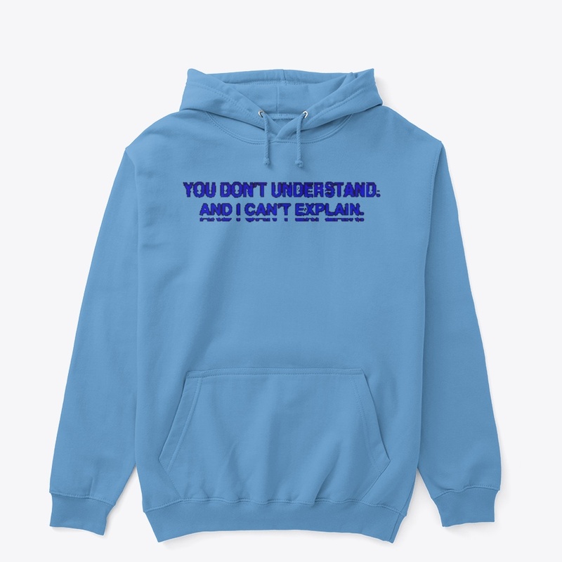 I can't explain