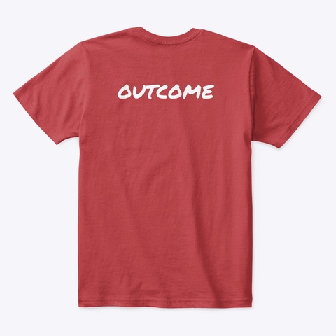 Outcome Kids Classic Red T-Shirt Back