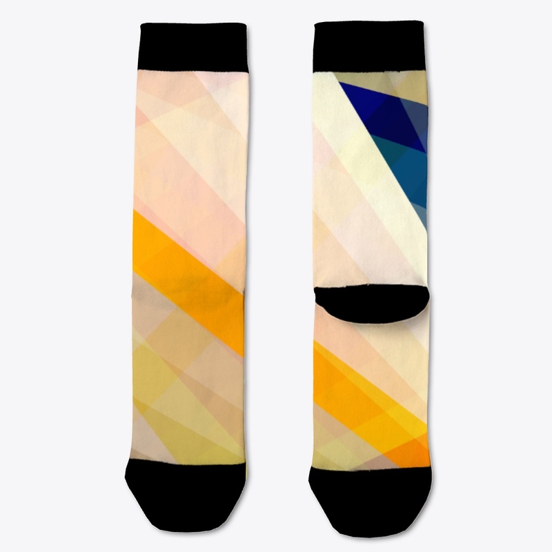 Abstract Colorful Geometric Shape