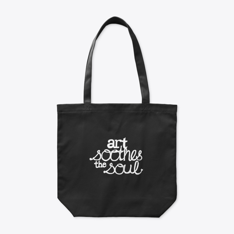 Art Soothes the Soul Organic Tote