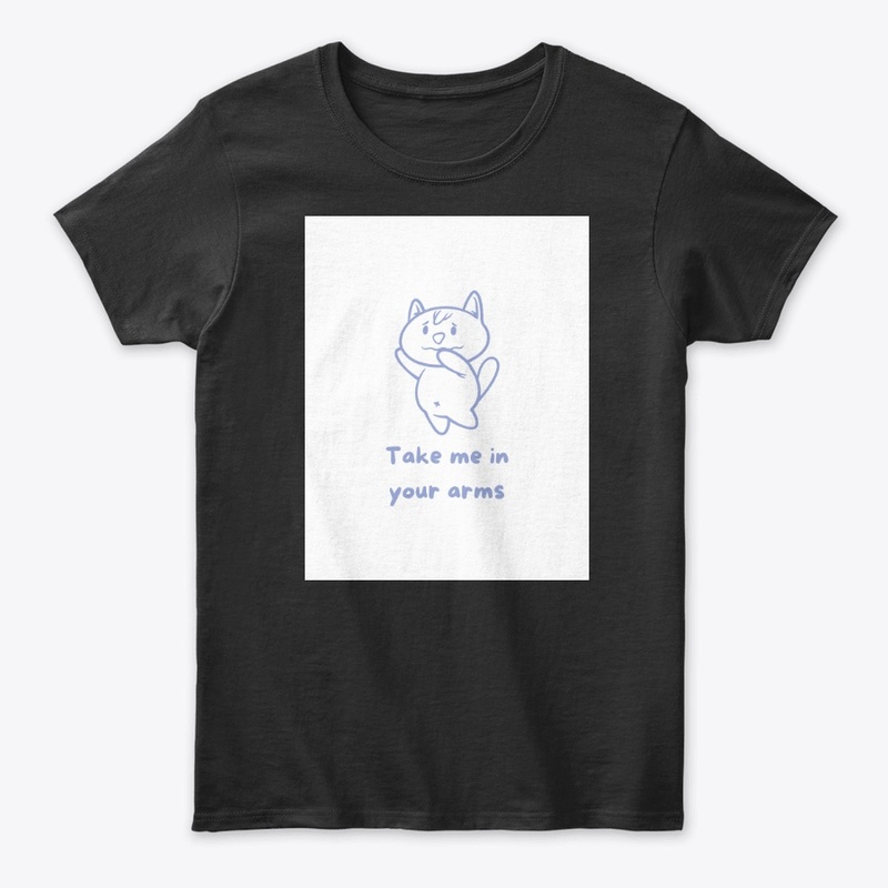 cat talk t-shirt print
