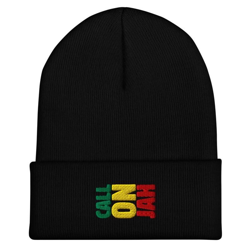 Call On Jah Rasta Reggae Beanie