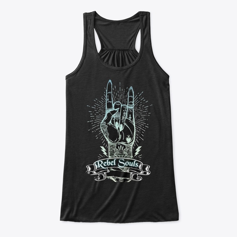 REBEL SOULS Horns & Confetti Blk Design