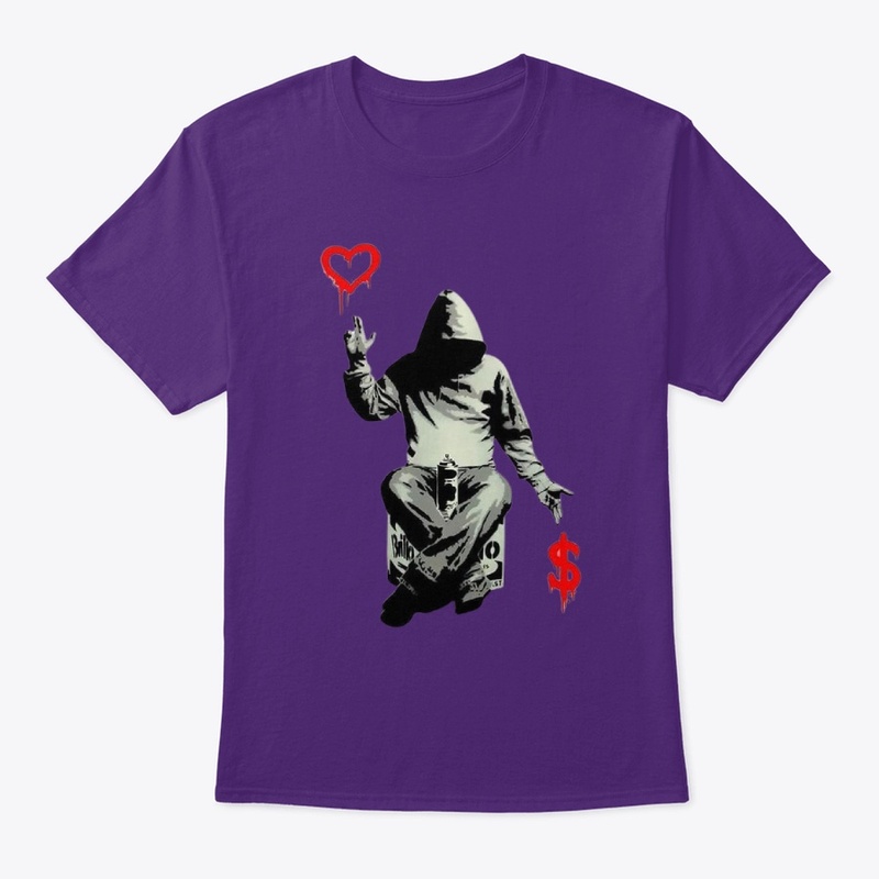 Tshirt Hearts or Dollars