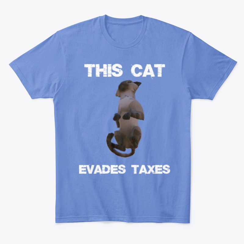 This cat evades taxes