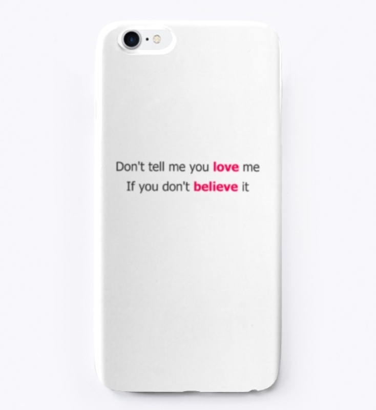 Don't tell me you love me (BRIGHT TONE)