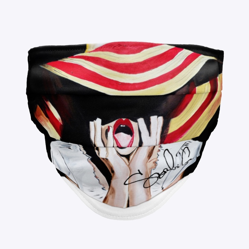 Del Mar Fan in the stands