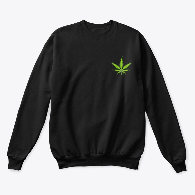 Eco unisex hoodie | Cannabis leaf  