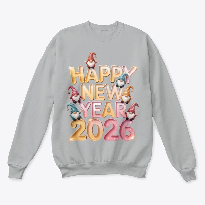 Happy New Year 2026 Gnomes