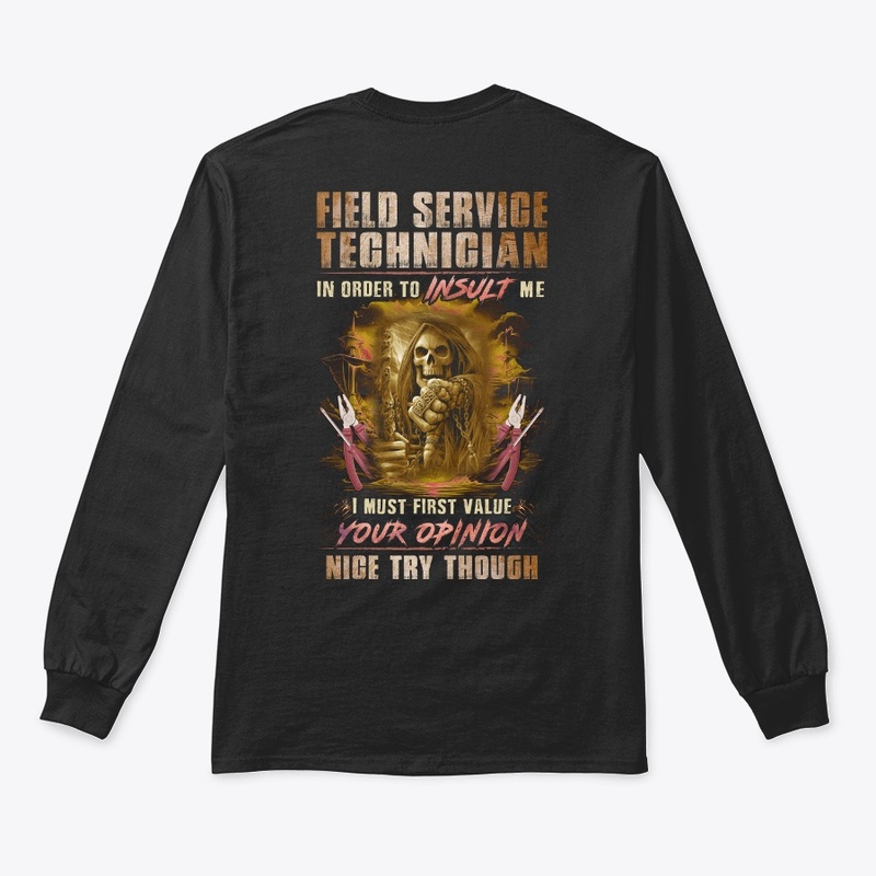 Tough Field Service Technician Hoodie