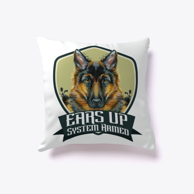 German Shepherd, Ears Up System Armed