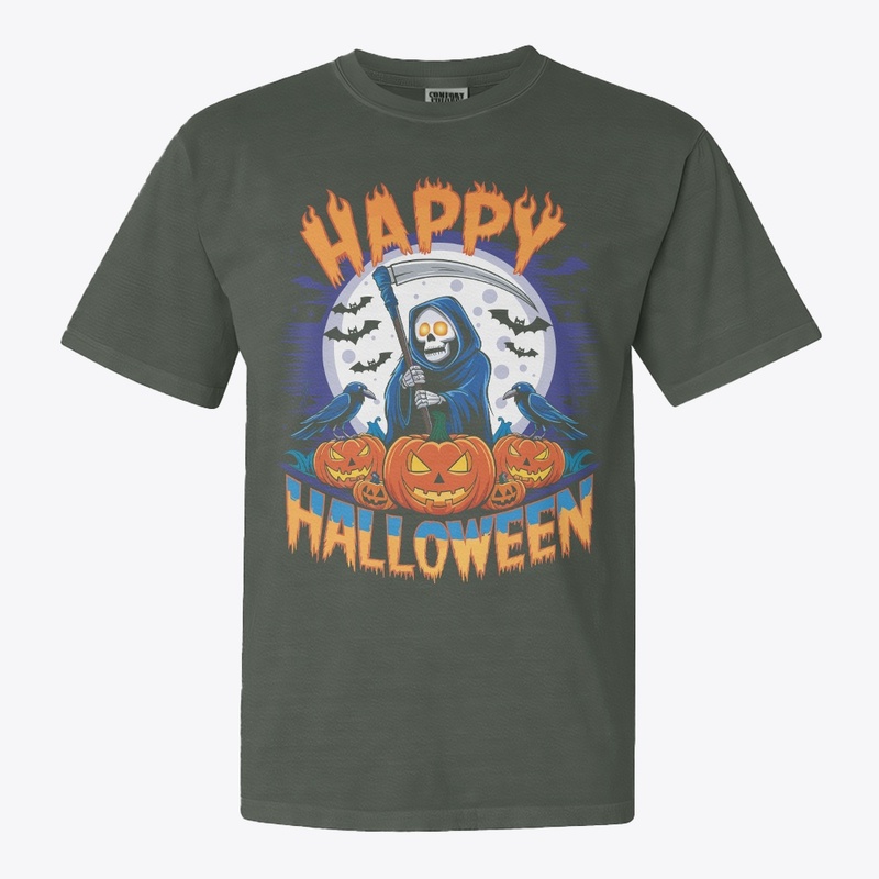 Happy Halloween Reaper T-Shirt
