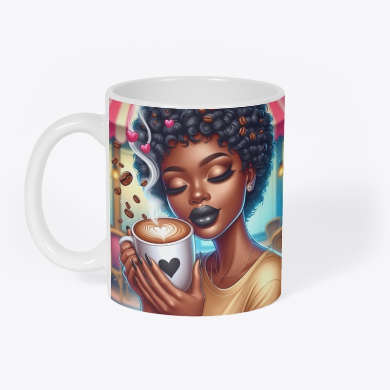 Coffee: My hot friend-Ceramic Mug A