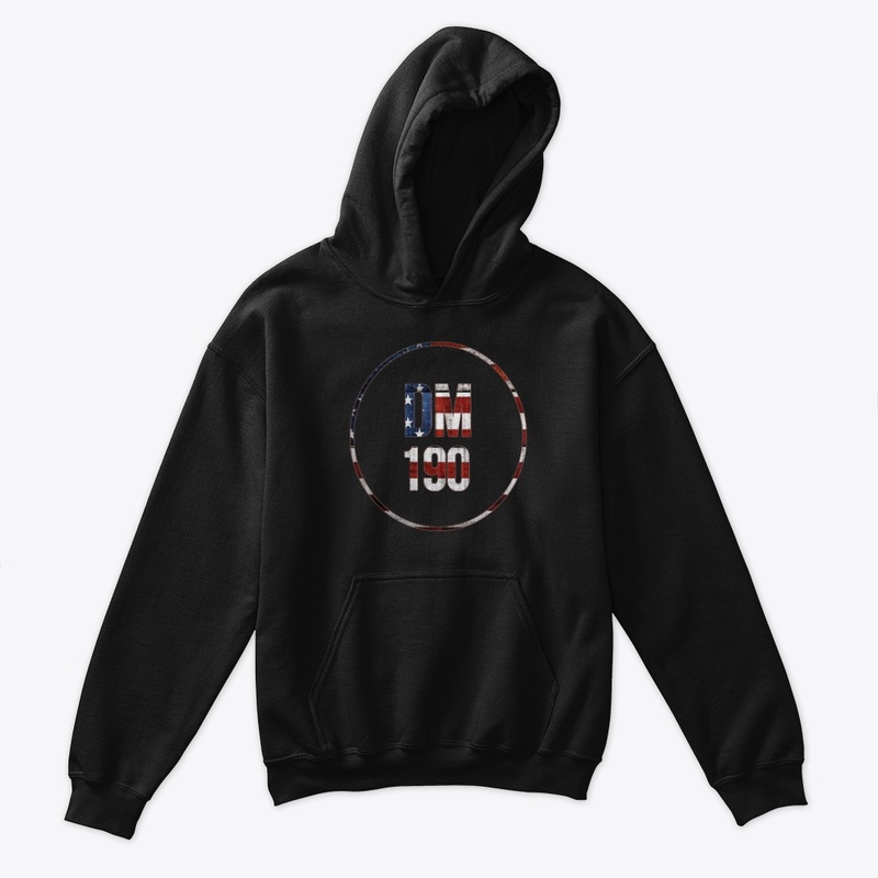 DM190 USA Kid's Hoodie
