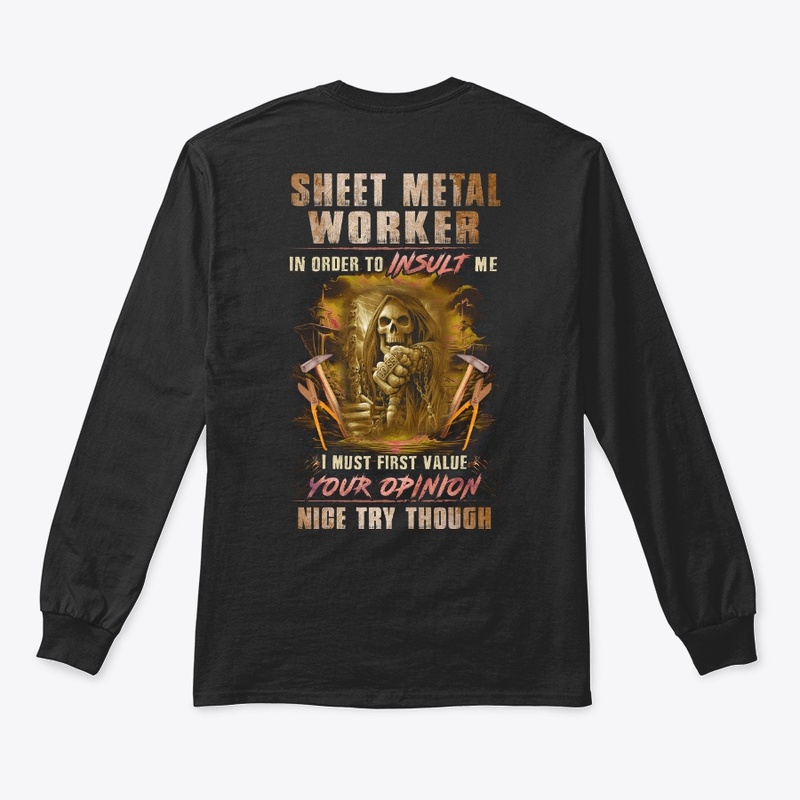 Tough Sheet Metal Worker Hoodie 