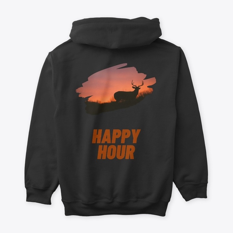 buck in sunset  "HAPPY HOUR"