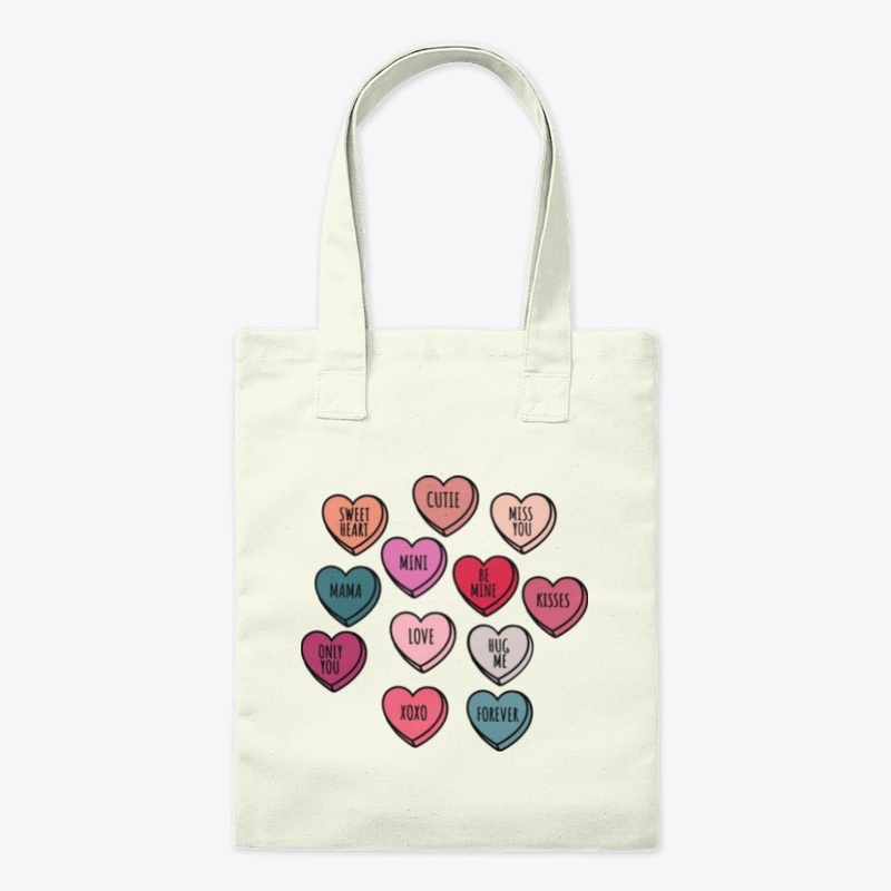 Conversation Heart Vintage Valentines 