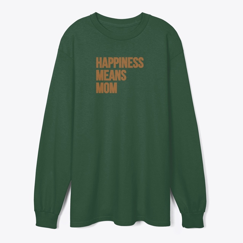 showing love and care towards mom