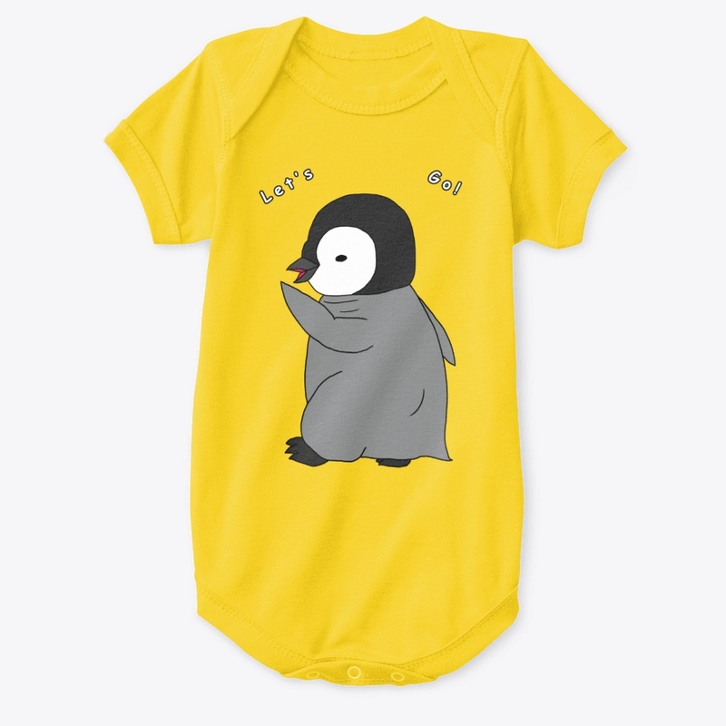 Let's Go! - Cute Baby Penguin Design