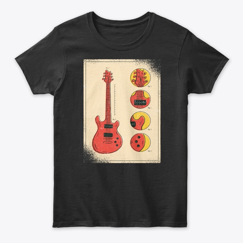 Guitar Lover Gift Art Pieces