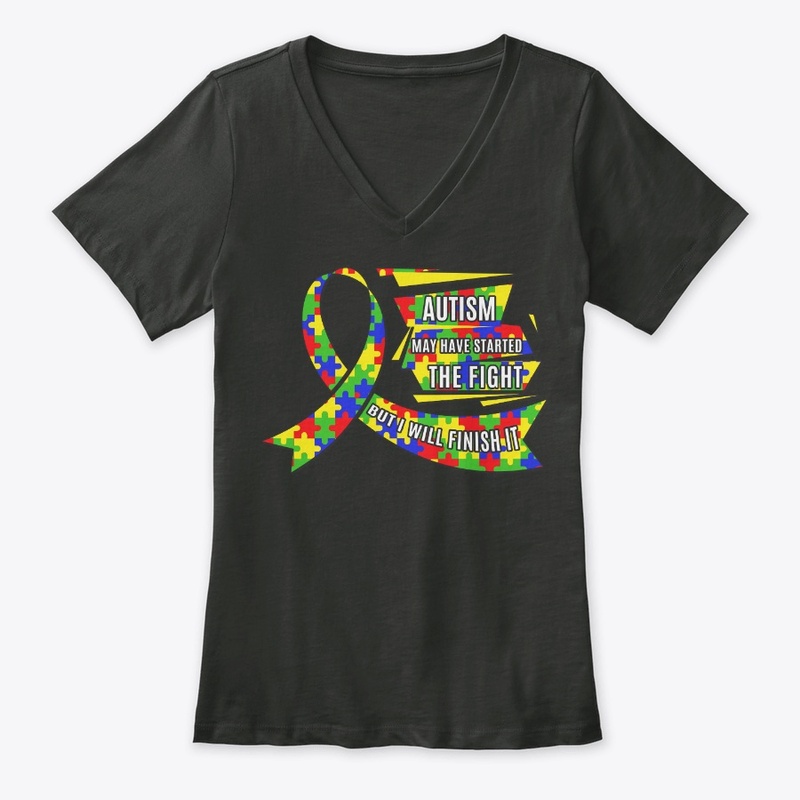 Autism Awareness Gift Finish The Fight