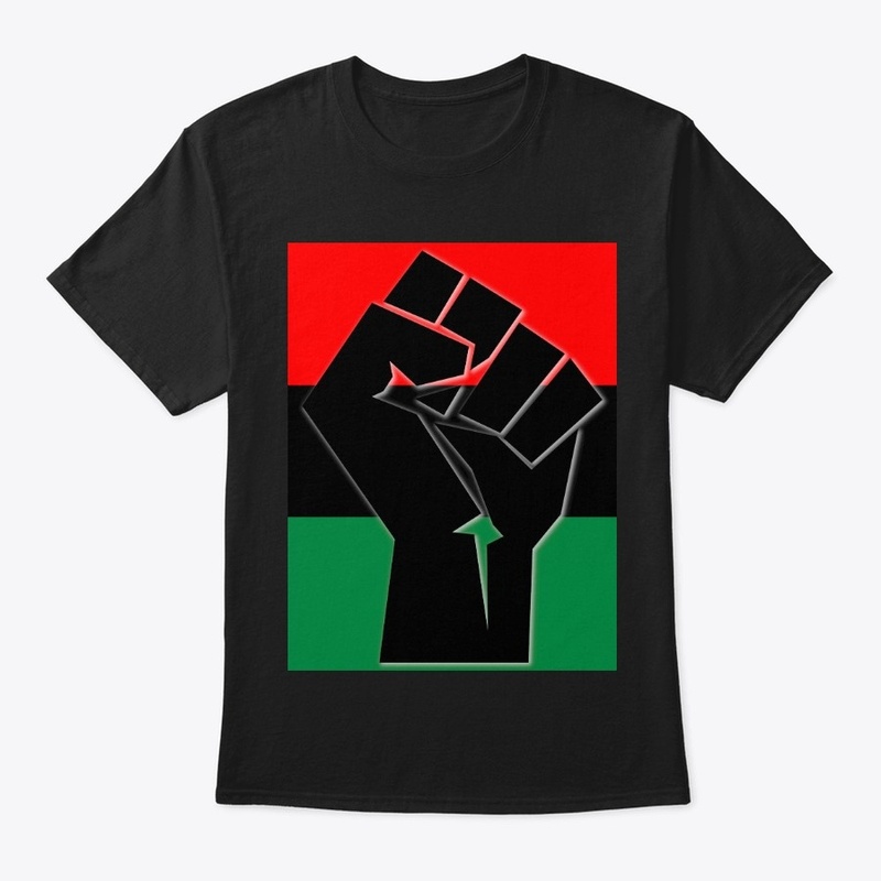 Black Lives Matter Africa Fist Teeshirt