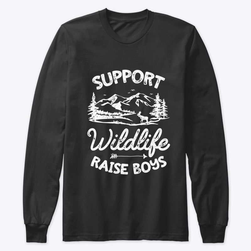 Support Wildlife Raise Boys T-shirt