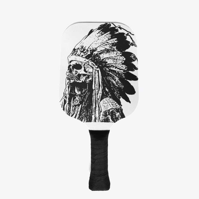 CRAZY HORSE - SKULL WITH HEADDRESS