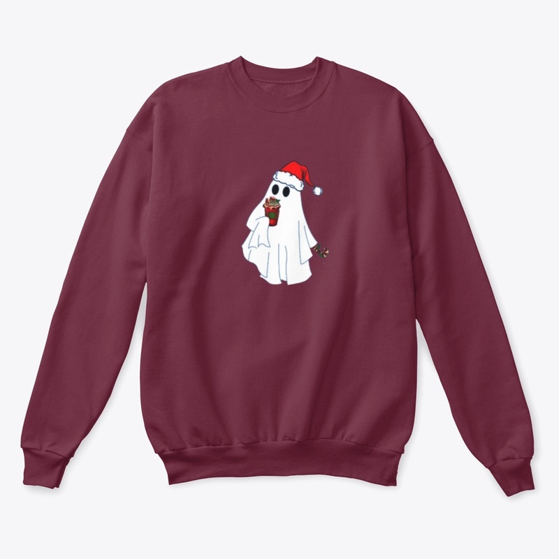 "Ghost Santa different products"