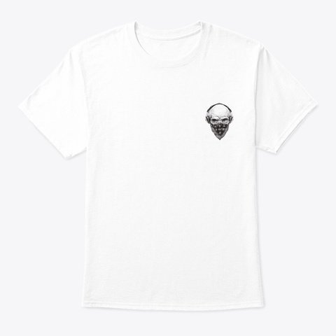 True Crime Anonymous White T-Shirt Front