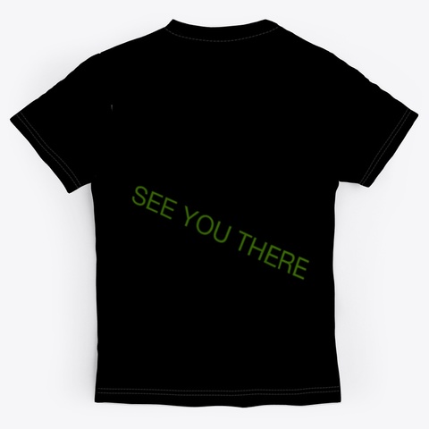 Trinity Alps Black T-Shirt Back