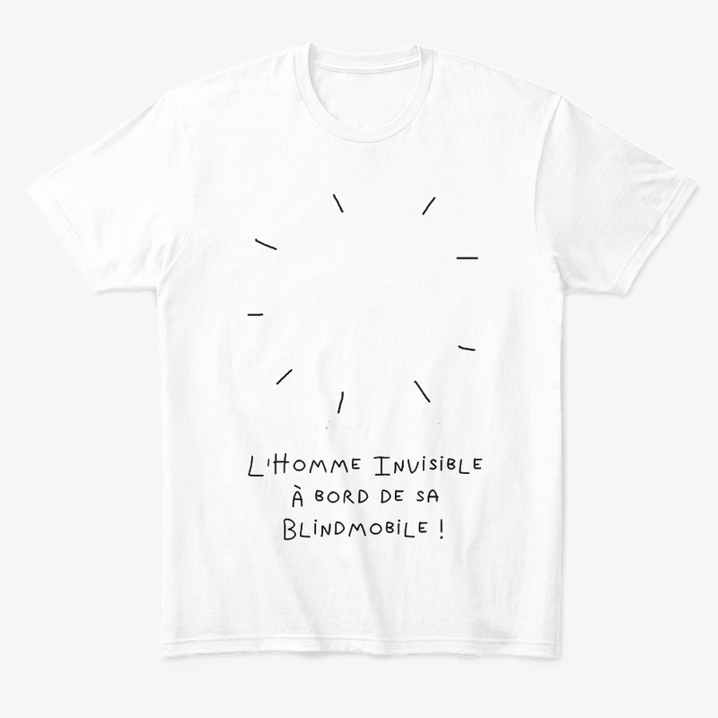 Le t-shirt de l'Homme Invisible !