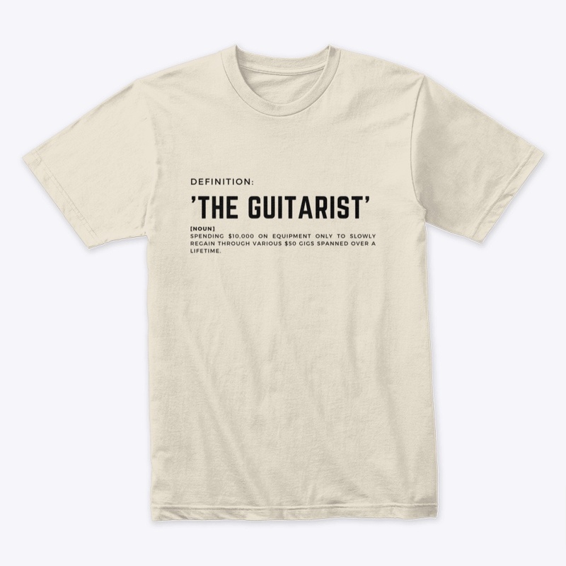 Guitarist Definition Shirt