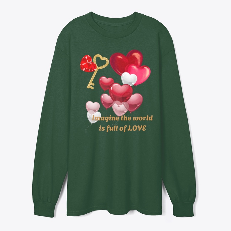 World full of love (tees,hoodies,mug)